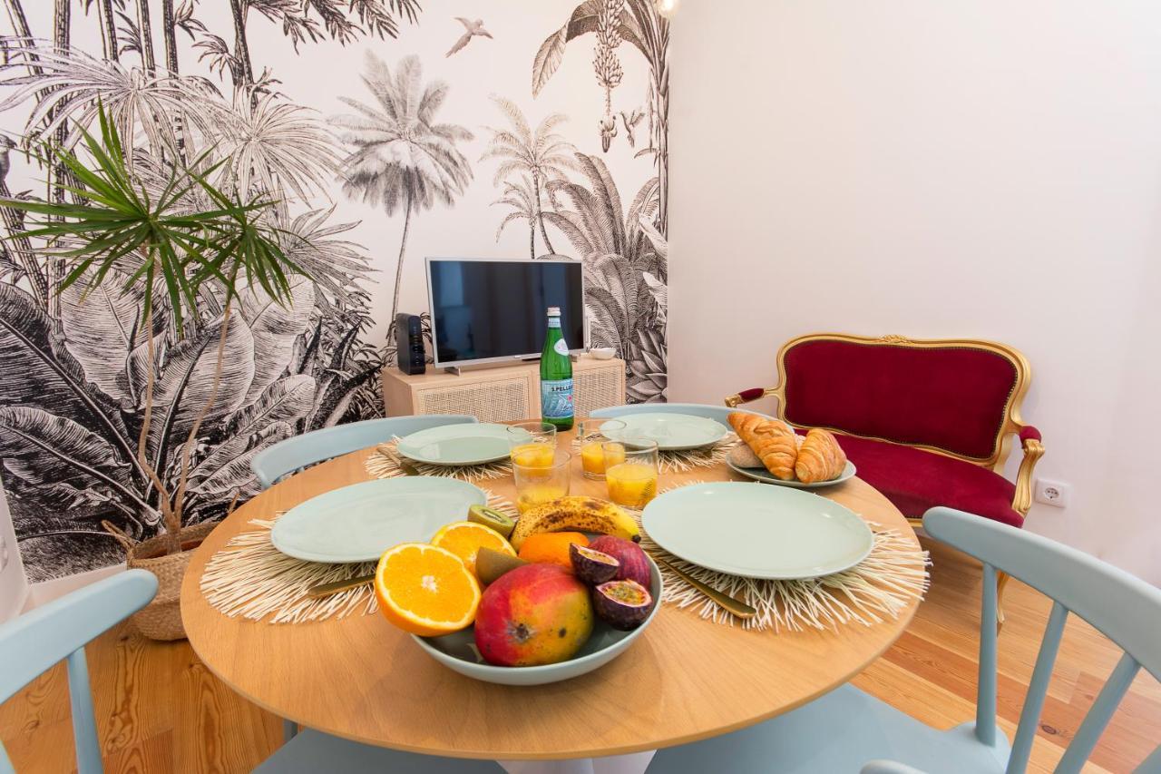 Charming Apartment In Private Condominium At Graca Lissabon Exterior foto
