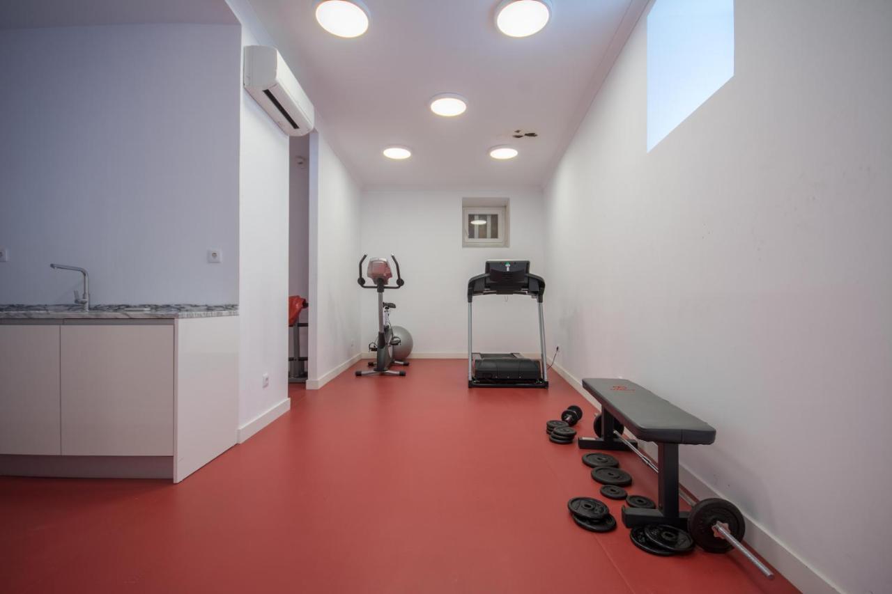 Charming Apartment In Private Condominium At Graca Lissabon Exterior foto